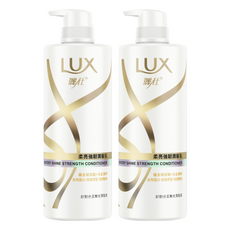 LUX 麗仕 潤髮乳 柔亮強韌, 650g, 2瓶