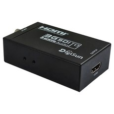 DigiSun 得揚 SD278 SDI轉HDMI高解析影音訊號轉換器 支援 8 聲道 24bits, 1個