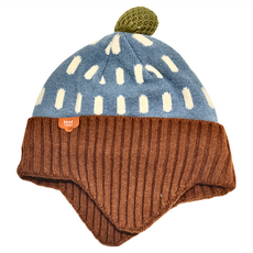 KOCOTREE 北歐風針織帽 咖啡色, M(50~54cm)