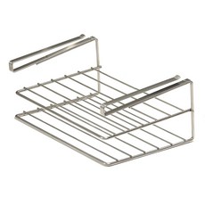 NHB 2層式砧板收納架 (30x23x13.5公分), 銀色, 1個