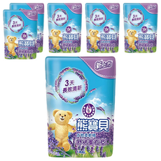 Snuggle 熊寶貝 柔軟護衣精 舒恬薰衣草 補充包, 1.84L, 6包