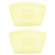 SiliPot 頂級矽膠密封袋 可重複使用, 小(500ml), 1個, 2個