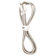 Mcdodo 麥多多 元素元裝Type C 快充線 3A電流 60W Type-C to Type-C, 1條, 白色, 1.2m