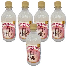 BOSS 白桃拿鐵，500ml, 5瓶