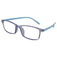 Docomo 大兒童專用 輕量TR90濾藍光眼鏡 (藍色)