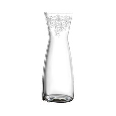 SPIEGELAU Arabesque雕花水瓶 玻璃水瓶, 無側手把 透明, 1.1L, 1個