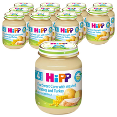 HiPP 喜寶 玉米馬鈴薯火雞全餐 4個月以上, 125g, 12罐