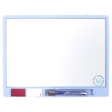 SUCCESS 成功 迷你磁白板 硬殼裝, 31 x 24cm, 藍色和紫色可選, 日本制板技術, 耐磨損, PP + 鐵