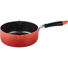 FREIZ 和平 IH爐適用 Dishmate 雪平鍋 22cm RB-1735 紅色時尚外觀, 1個