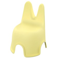 艾米購物 兒童兔耳小椅子 300g 黃色