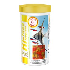 Ottavi 歐特 熱帶魚薄片魚飼料 富含維生素C 適用於各種熱帶魚, 200g, 1瓶