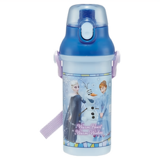 PSB5SANAG 抗菌直飲水壺, 多色 冰雪奇緣, 480ml, 1個