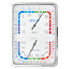 Dr.AV 聖岡科技 方型超大面板溫濕度計 居家/嬰兒房/營業場所適用, GM-1310, 1個