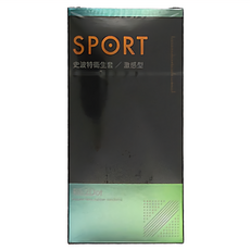 SPORT 史波特 激感型衛生套保險套, 12入, 1盒