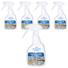 GBPH 好寶貝 玻璃皂垢清潔噴霧 香茅檸檬, 天然無毒, 快速清潔, 500ml, 5瓶
