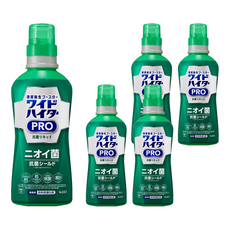 Kao 花王 Wide Haiter Highter pro 抗菌消臭衣物漂白劑, 560ml, 5瓶
