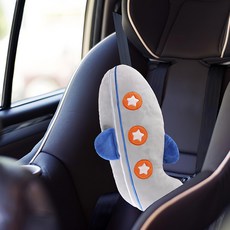 半島良品 汽車安全帶抱枕靠枕, 1個, 飛機