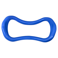 小鮮肉媽咪寶貝生活館 瑜珈伸展曲線圈 輕環保PP材質 輔助利器 筋膜按摩 加強柔軟度, 23.5 x 13.5 x 8cm, 藍色, 1個