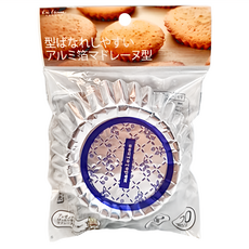 KAI 貝印 House 鋁箔瑪德蓮襯紙 dl-6411 20入, 1組, 10cm