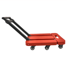 MP 多功能折疊小推車 萬向六輪, 紅色, 1個