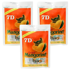 7D Mangoes 芒果羅望子軟糖, 90g, 3袋