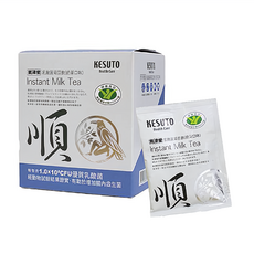 KESUTO 氣津堂 乳酸菌菊苣飲 奶茶風味, 10包, 33g, 1盒