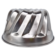 QueenRose霜鳥 咕咕洛夫不銹鋼蛋糕烤模 18-8不銹鋼材質, 18 x 9cm, 1個