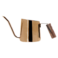 AKIRAKOKI 不鏽鋼細口手沖壺 C11 240ml, C11 玫瑰金, 1個