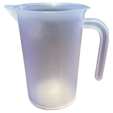 硬質塑膠量杯二入組 500ml與1000ml容量