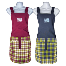 enjoylife 甜蜜熊四口圍裙 55 x 57cm, 顏色隨機, 2個