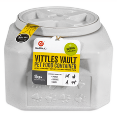 Petmate GAMMA2 寵物飼料儲存桶 6.8kg 不含雙酚A(BPA) 氣密防潮, 不透光設計, 1個