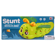 kidmate 孩子王 晶彩毛毛蟲, Stunt Carpenterworm, REVOLVE360°, Green, 1盒