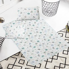 A-ONE 3M吸濕排汗兒童三件式睡墊組, 快樂汪汪