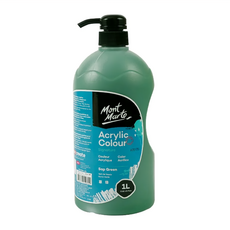 Mont Marte 蒙瑪特 廣告顏料 1L - 草綠, 1色