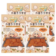 DANLO 丹露 手作肉乾零食, 軟香雞肉小圓片, 100g, 4包