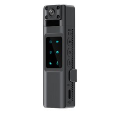 DTAudio 隨身攝影機, 130°廣角鏡頭, 1920*1080, 4顆940夜視燈, 1000mAH電池, 黑色