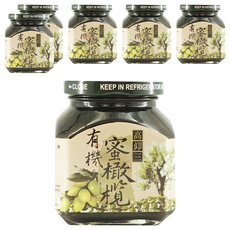 高仰三 有機蜜橄欖 酸甜迷人 香醇美味 台灣製造, 340g, 6罐