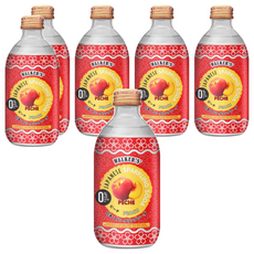 沃克斯 無糖氣泡飲 蜜桃風味, 290ml, 6瓶