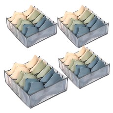 BangJiaShi 幫家適 衣物收納袋 6格 4個