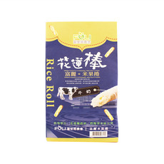 富里鄉農會 富麗米果捲 牛奶口味 12入, 120g, 1袋