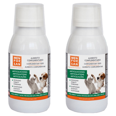 MEN FOR SAN 寵物液態保健品 關節骨骼保健 - 含鮭魚油、白柳，魔鬼爪提取物，術後/過胖毛孩適用, 2瓶