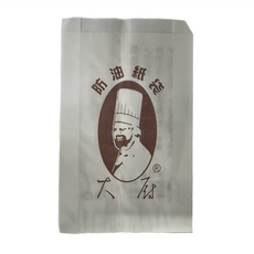 大廚 防油紙袋 大 100%純天然紙漿製成, 5包, 1組