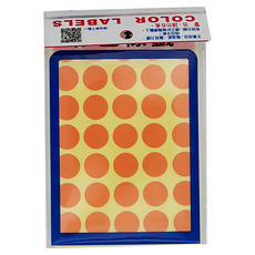 華麗牌 彩色標籤 WL-2031O, 橘色, 8400張, 1盒