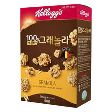 Kellogg's 家樂氏 Granola 纖穀脆 比利時格蘭諾拉麥片, 900g, 1盒