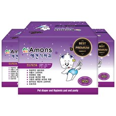 Amons 優質母犬專用寵物尿布, 10片, 3包