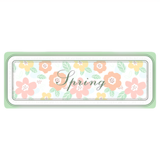 半島良品 PVC防油防水皮革地墊, 312 花團團, 1件