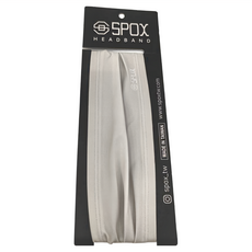 SPOX ORIGINAL LITE 速乾排汗涼感機能布料 免綁運動頭帶 台灣製造, 不適用, 灰燼灰, 1條
