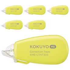 KOKUYO 國譽 ME 修正帶 B罫 6m, 萊姆, 6個