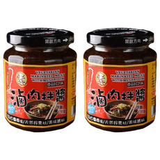 味榮 素滷肉拌醬，香菇口味, 240g, 2罐