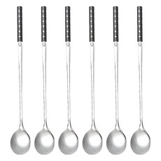 OSAMA 長茶匙 攪拌匙 冰沙匙, 王樣滿天星, 6支